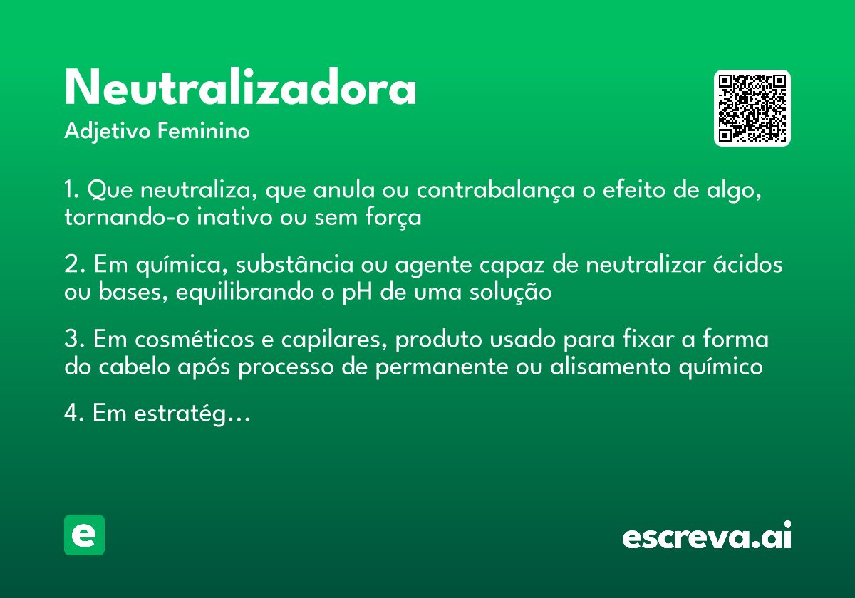 neutralizadora