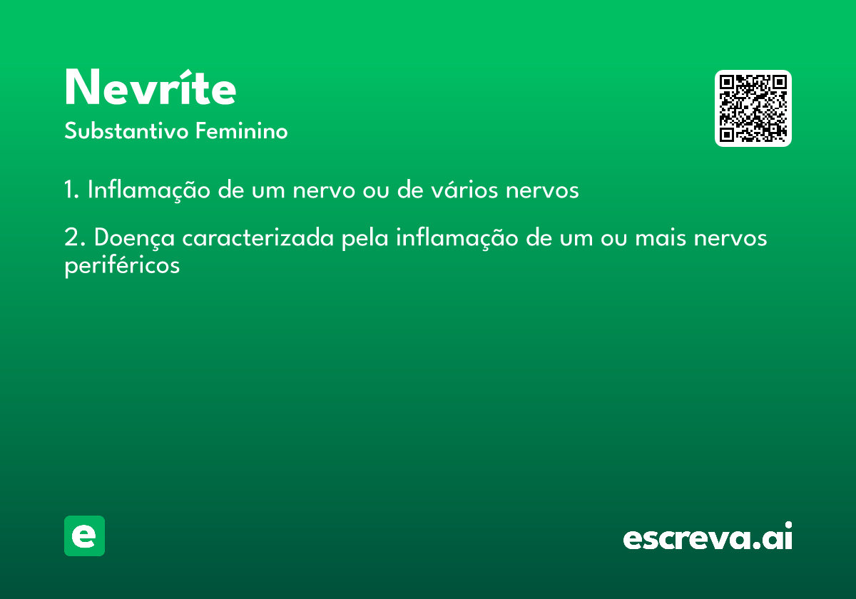nevríte