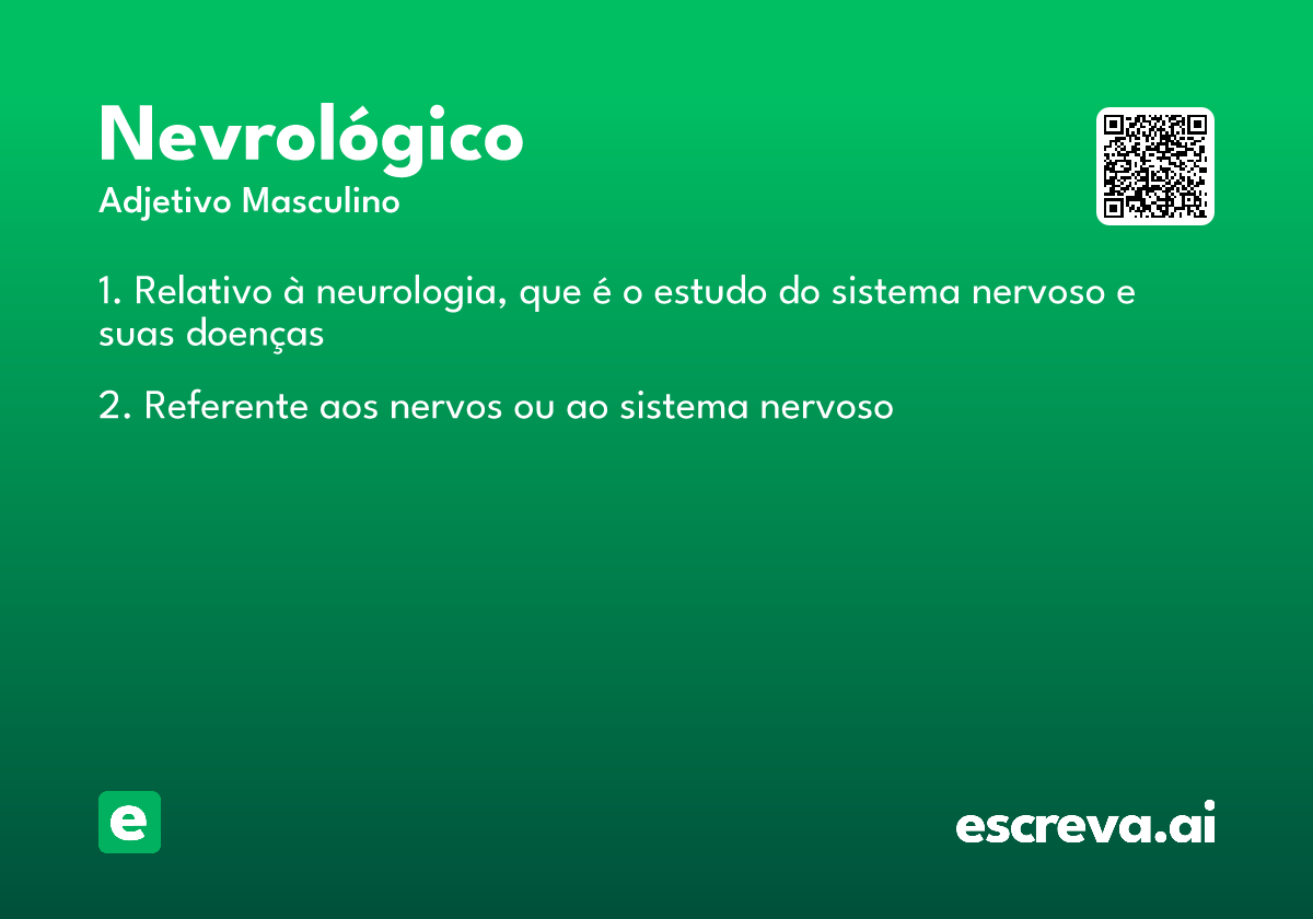 nevrológico
