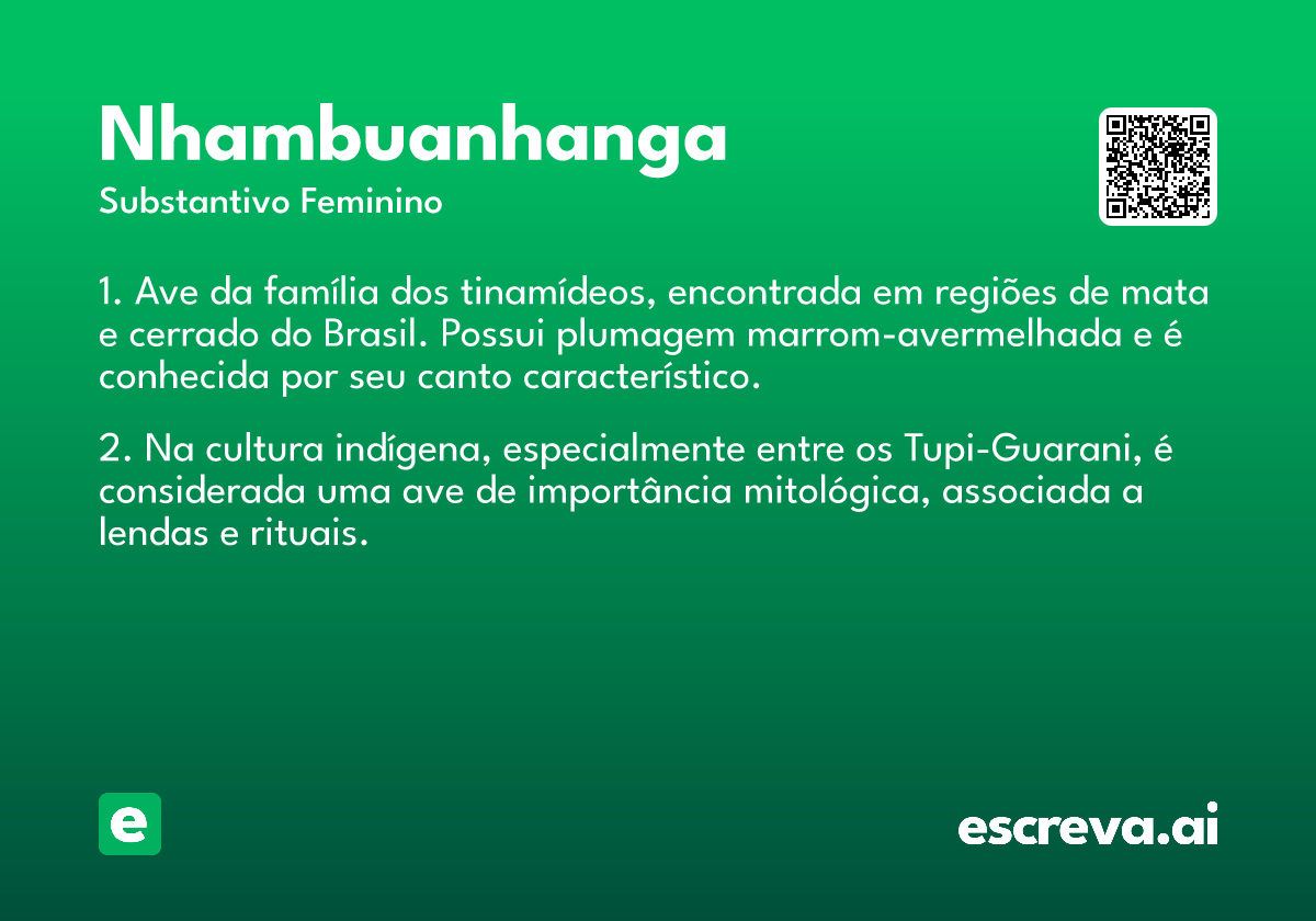 nhambuanhanga