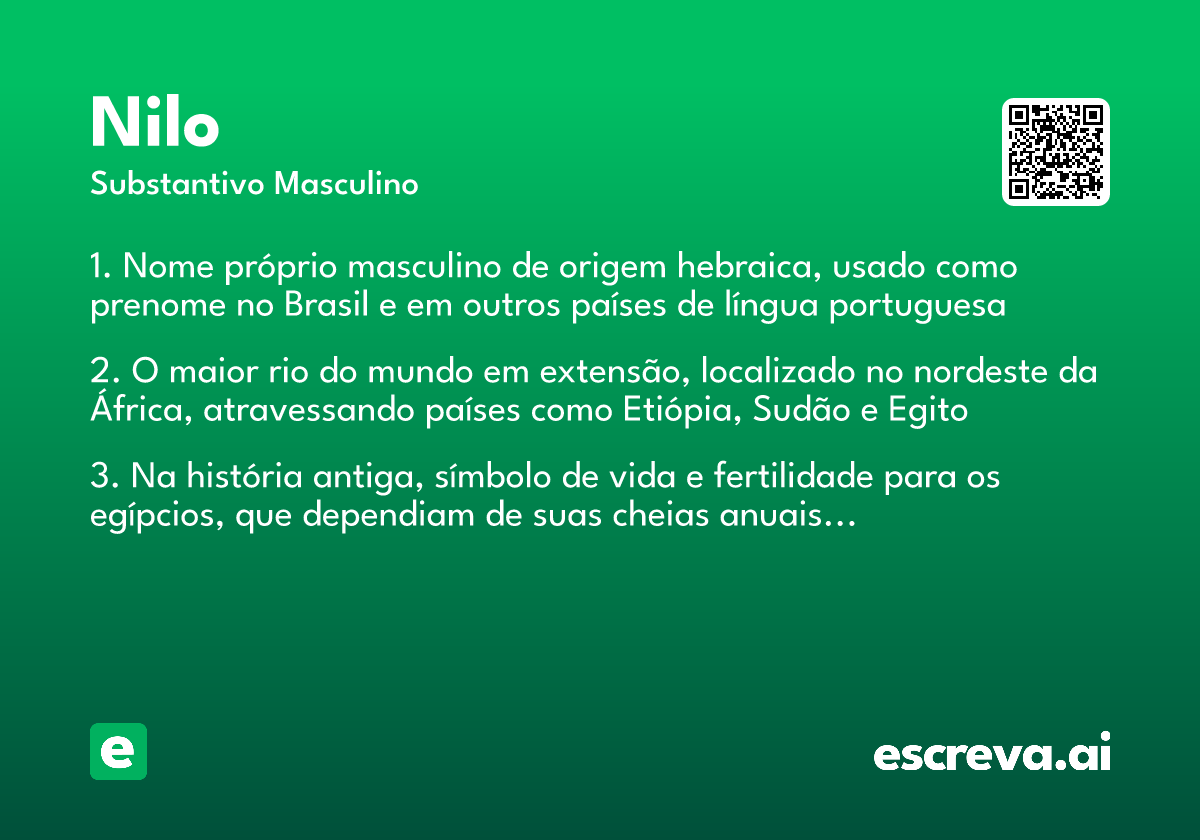 nilo
