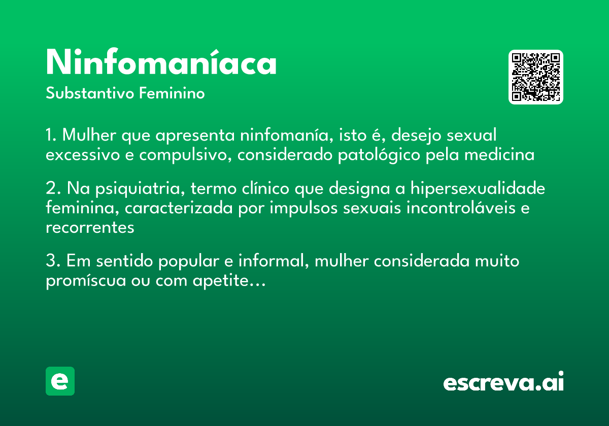 ninfomaníaca