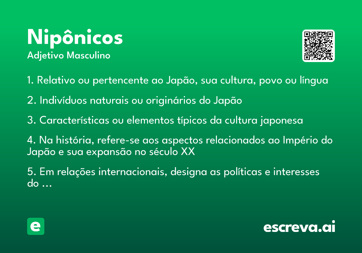 nipônicos