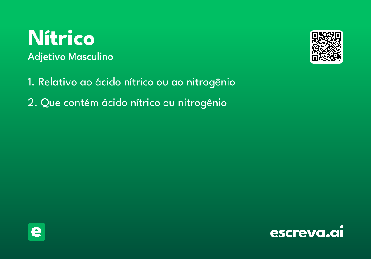 nítrico