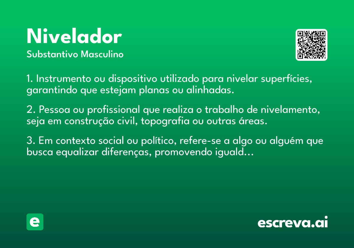 nivelador