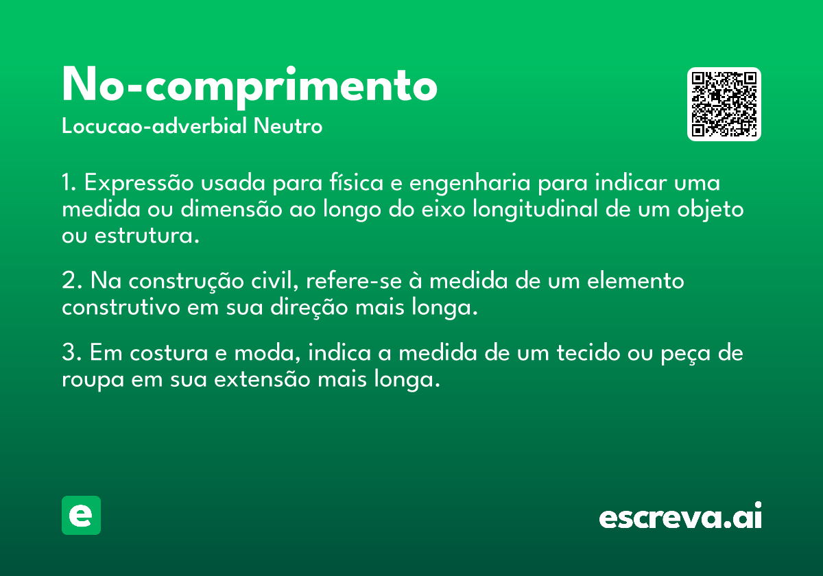 no-comprimento