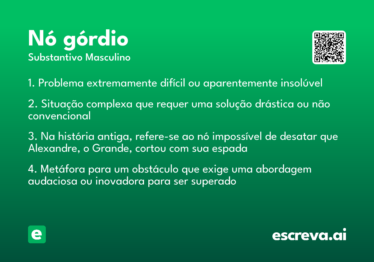 nó górdio