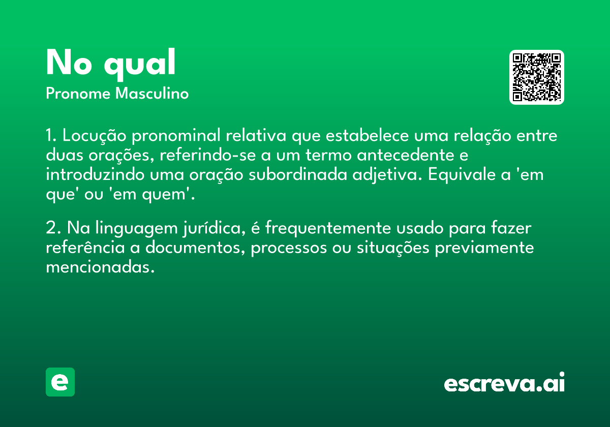 no qual