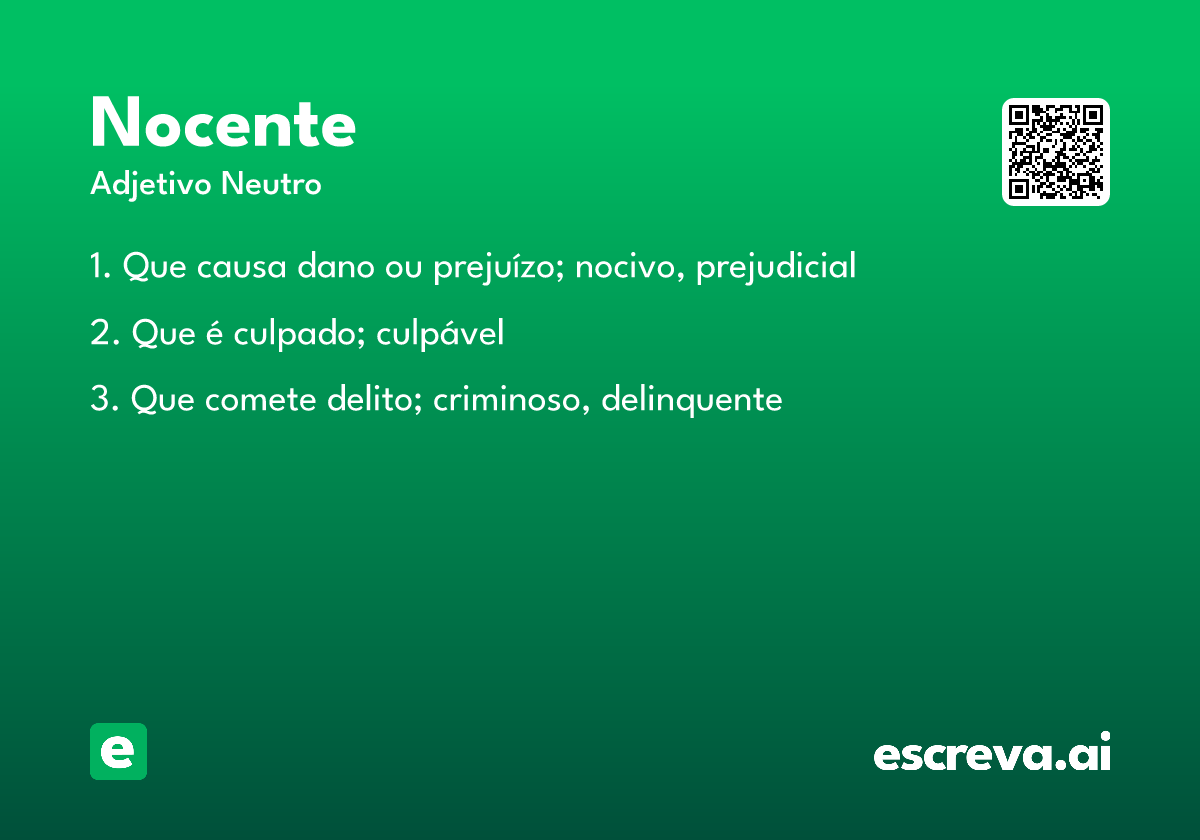 nocente