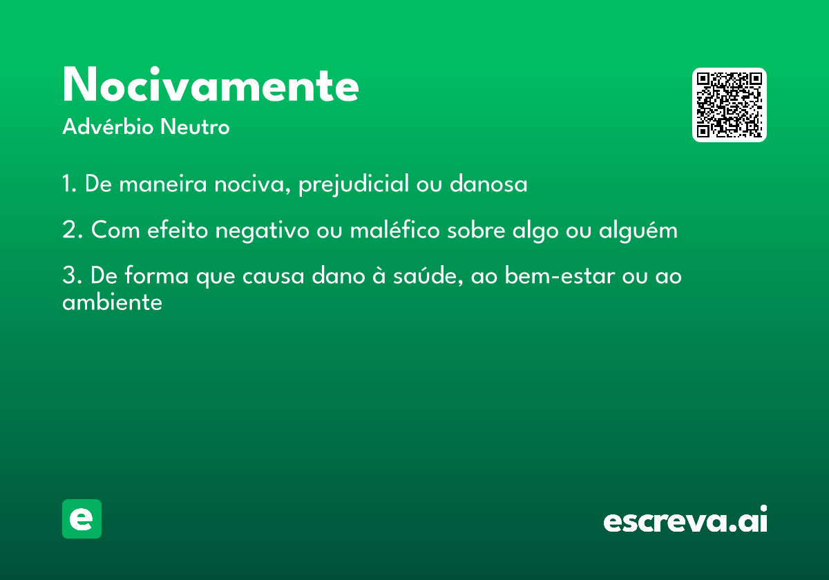 nocivamente