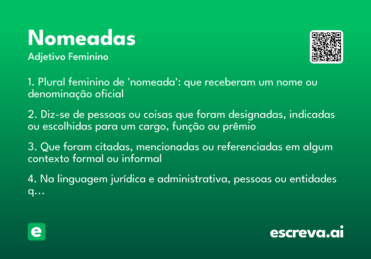 nomeadas