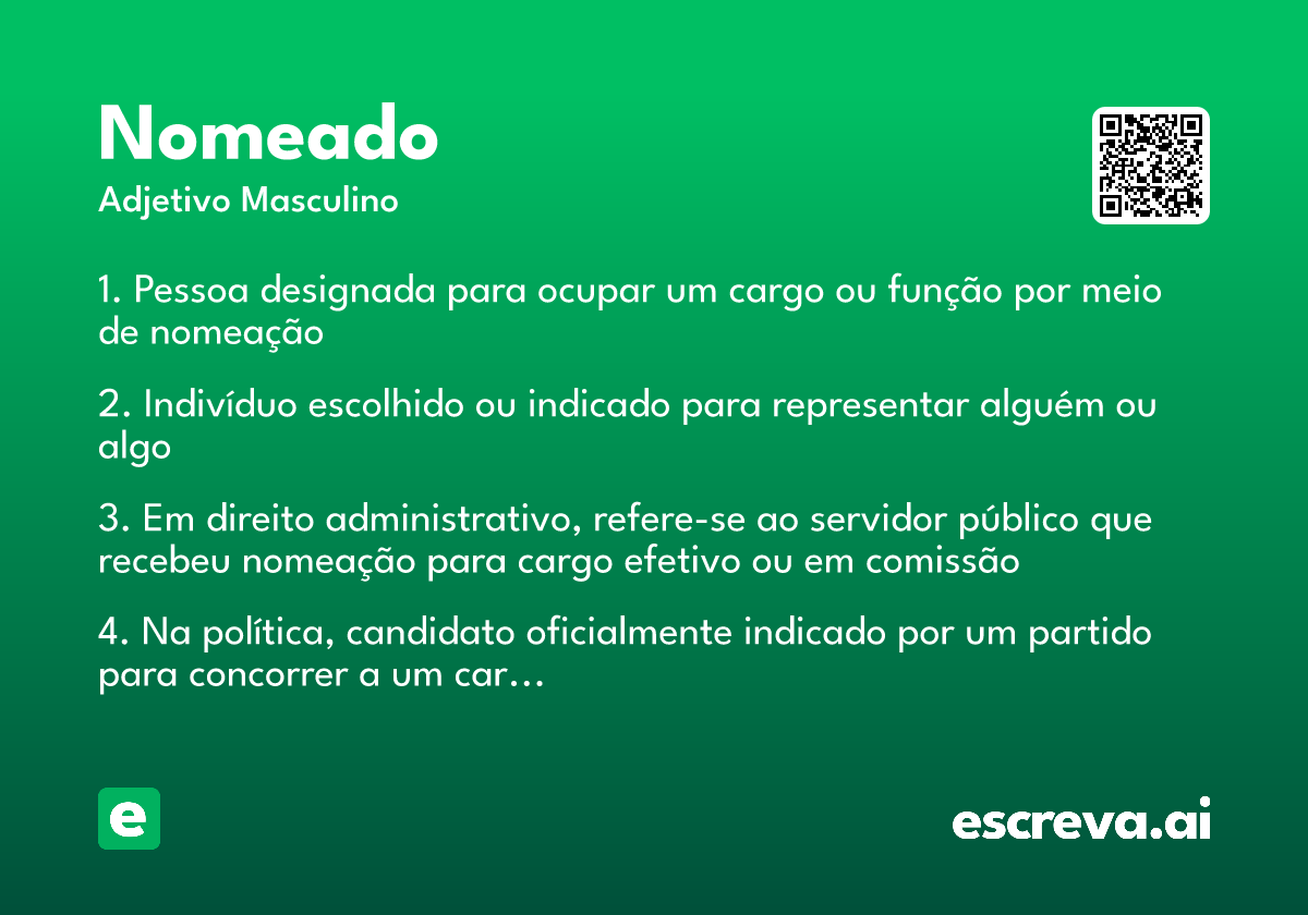 nomeado