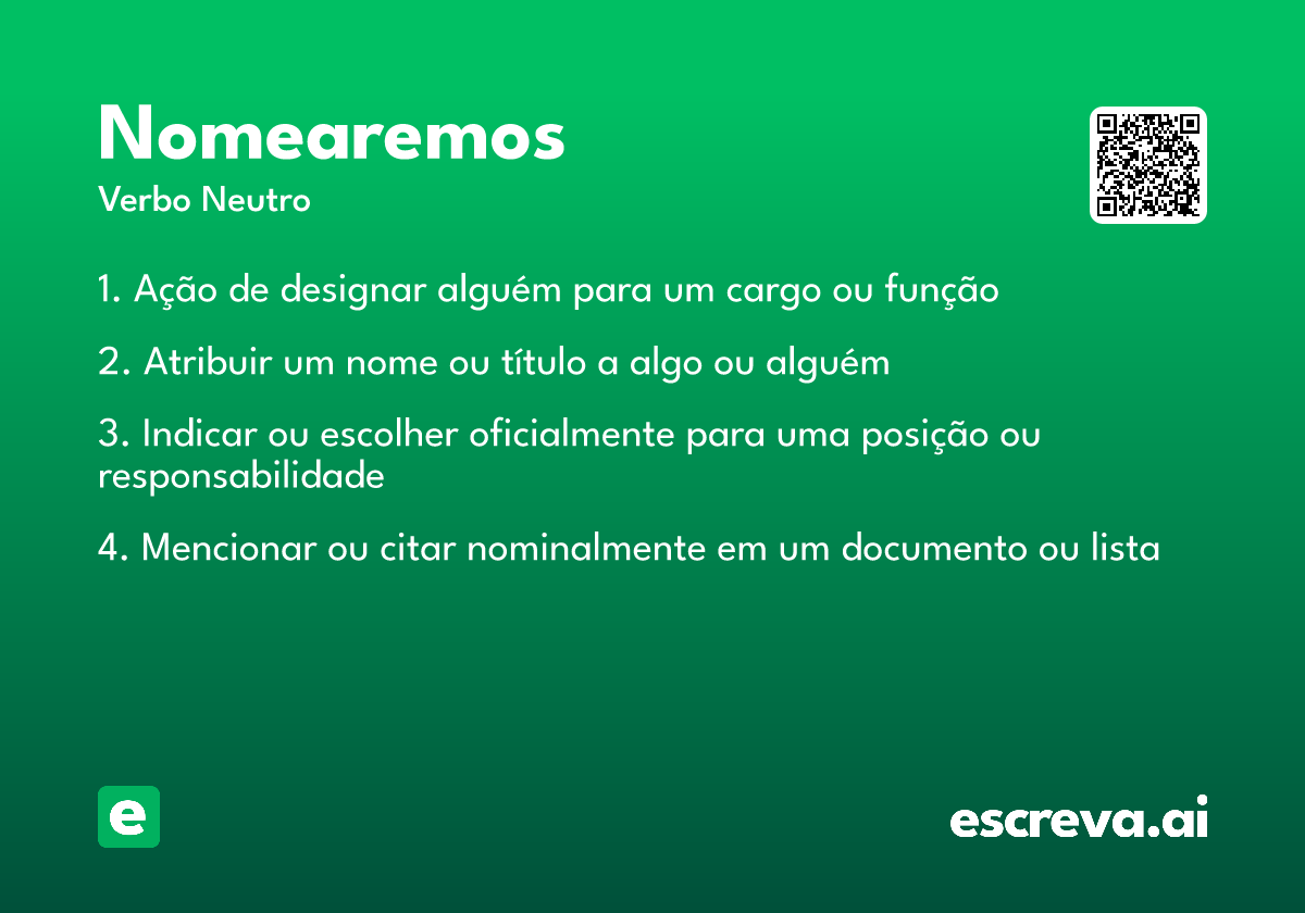 nomearemos