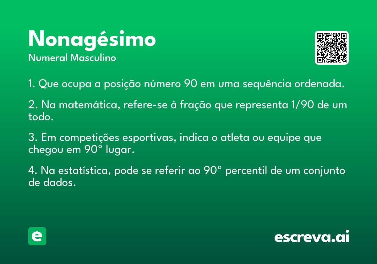 nonagésimo