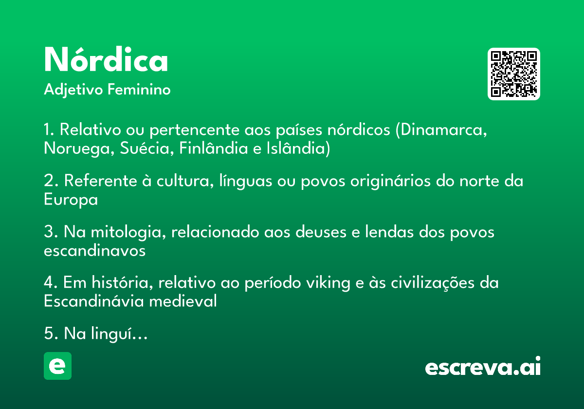 nórdica