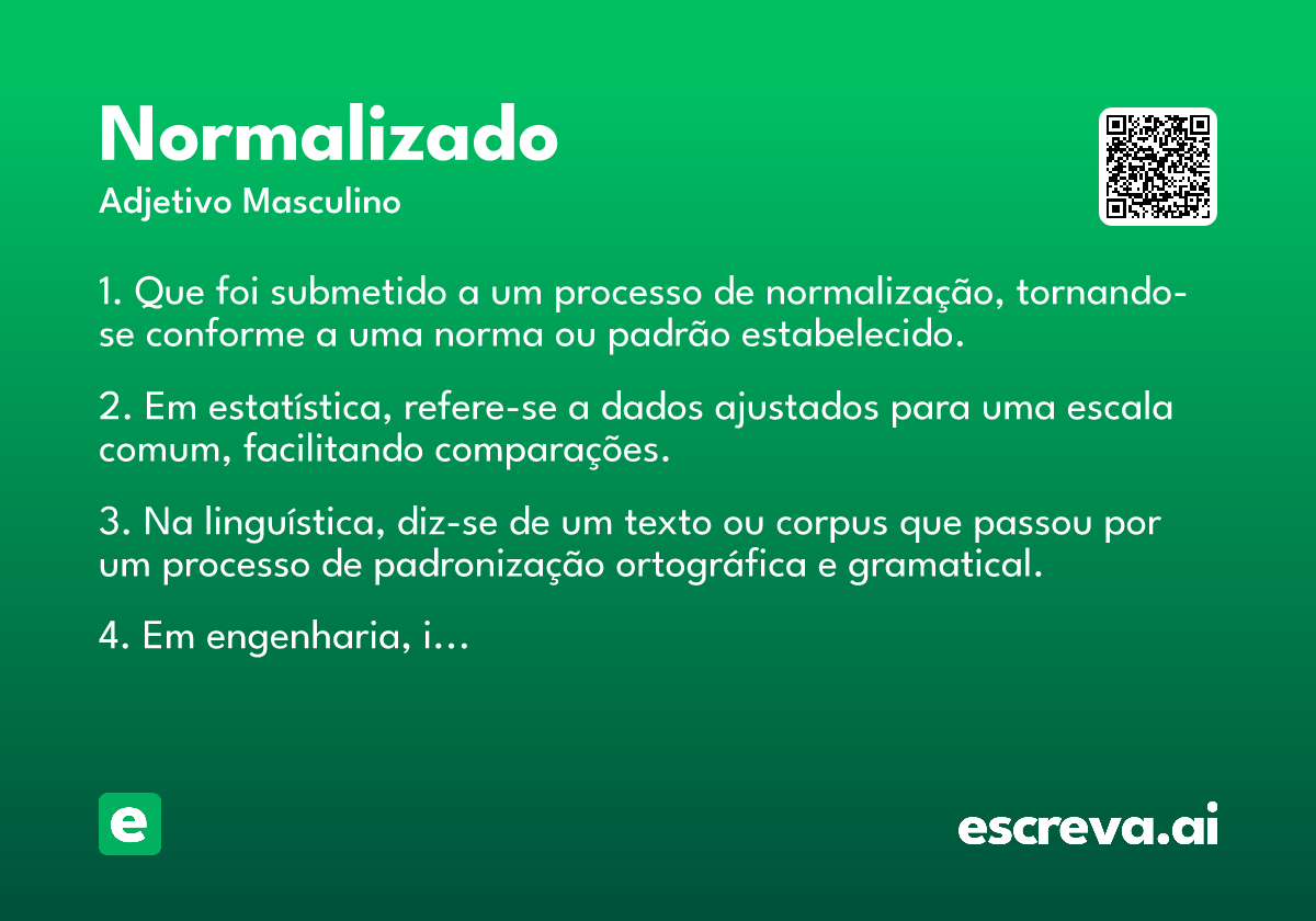 normalizado