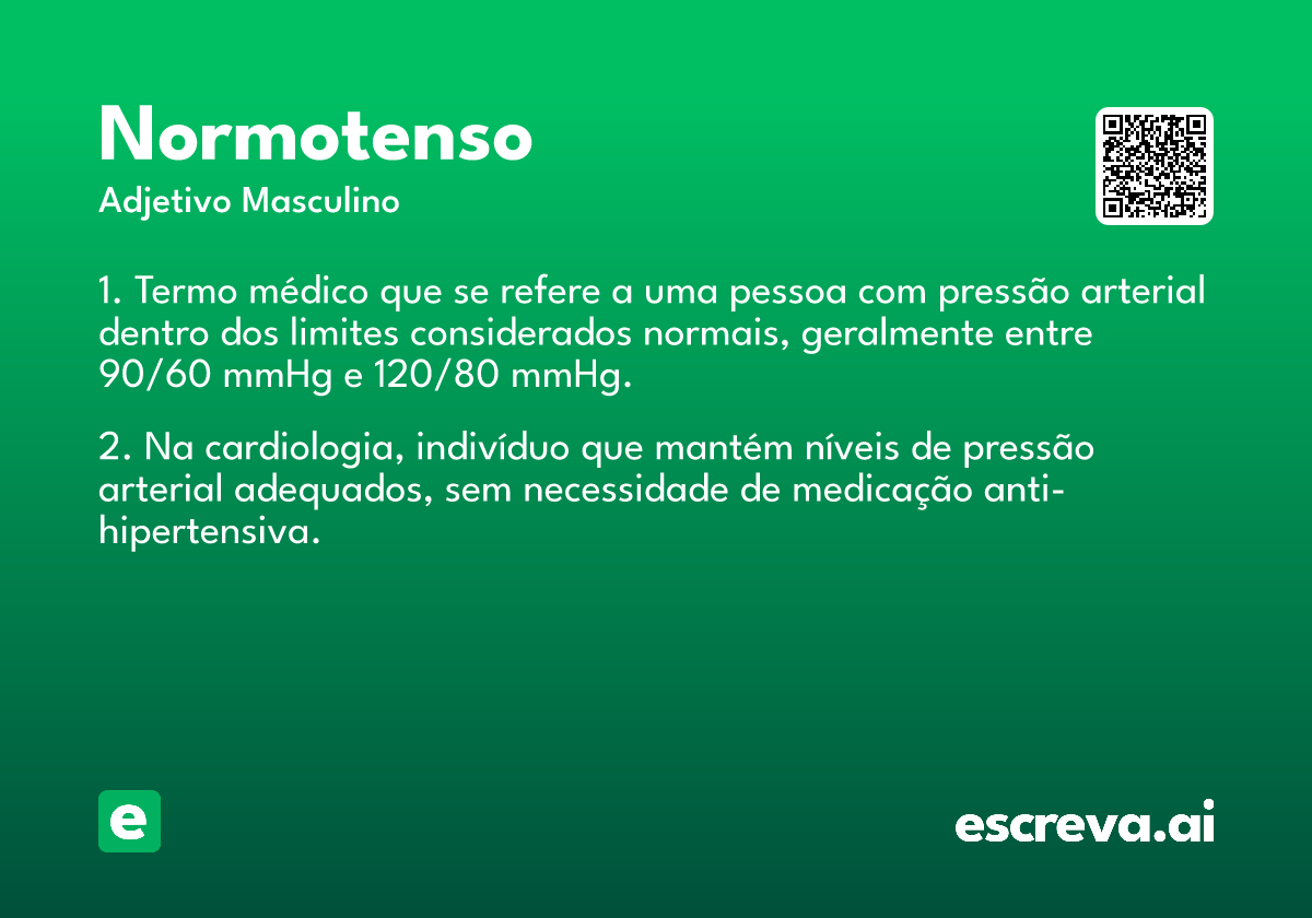 normotenso