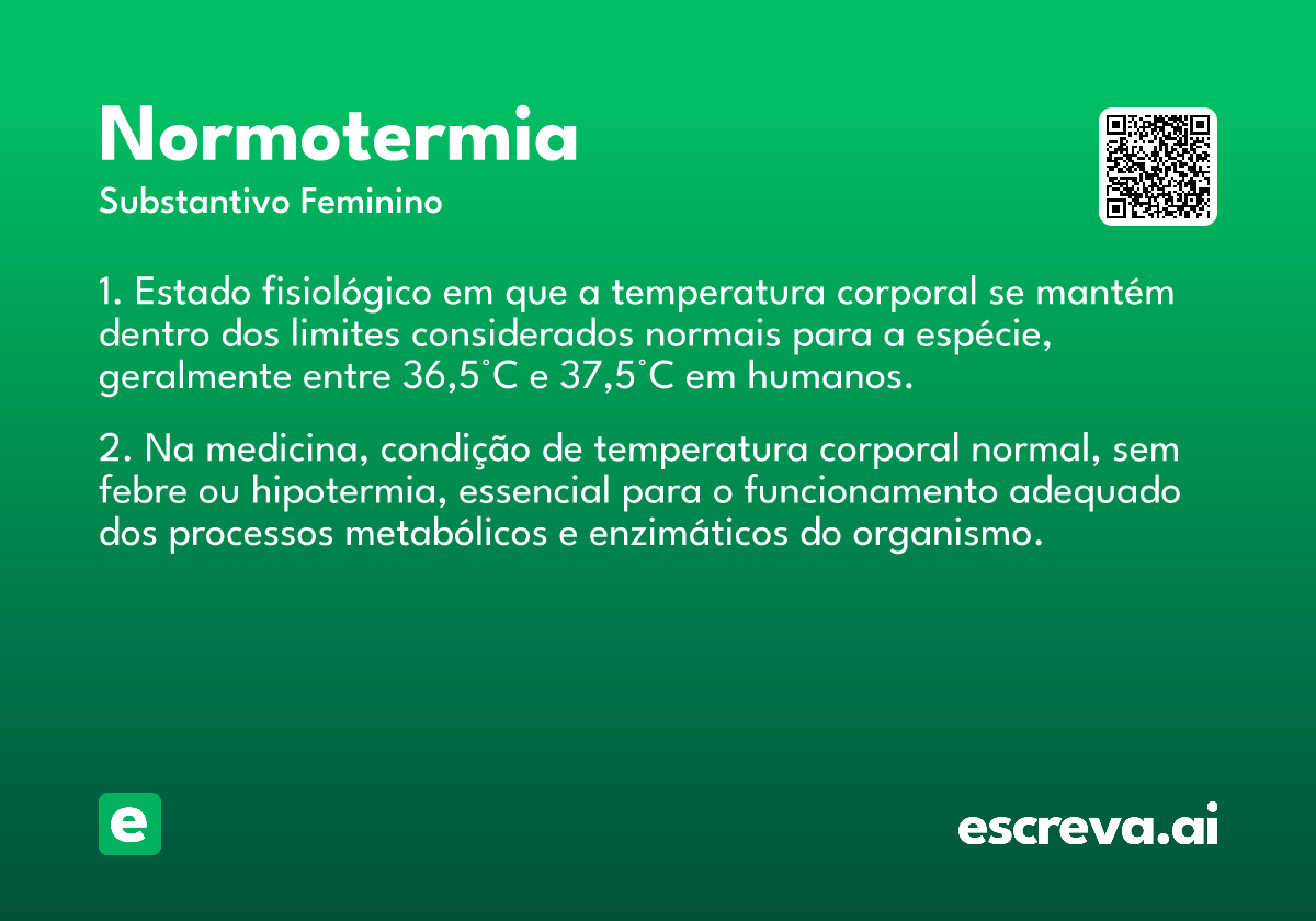 normotermia