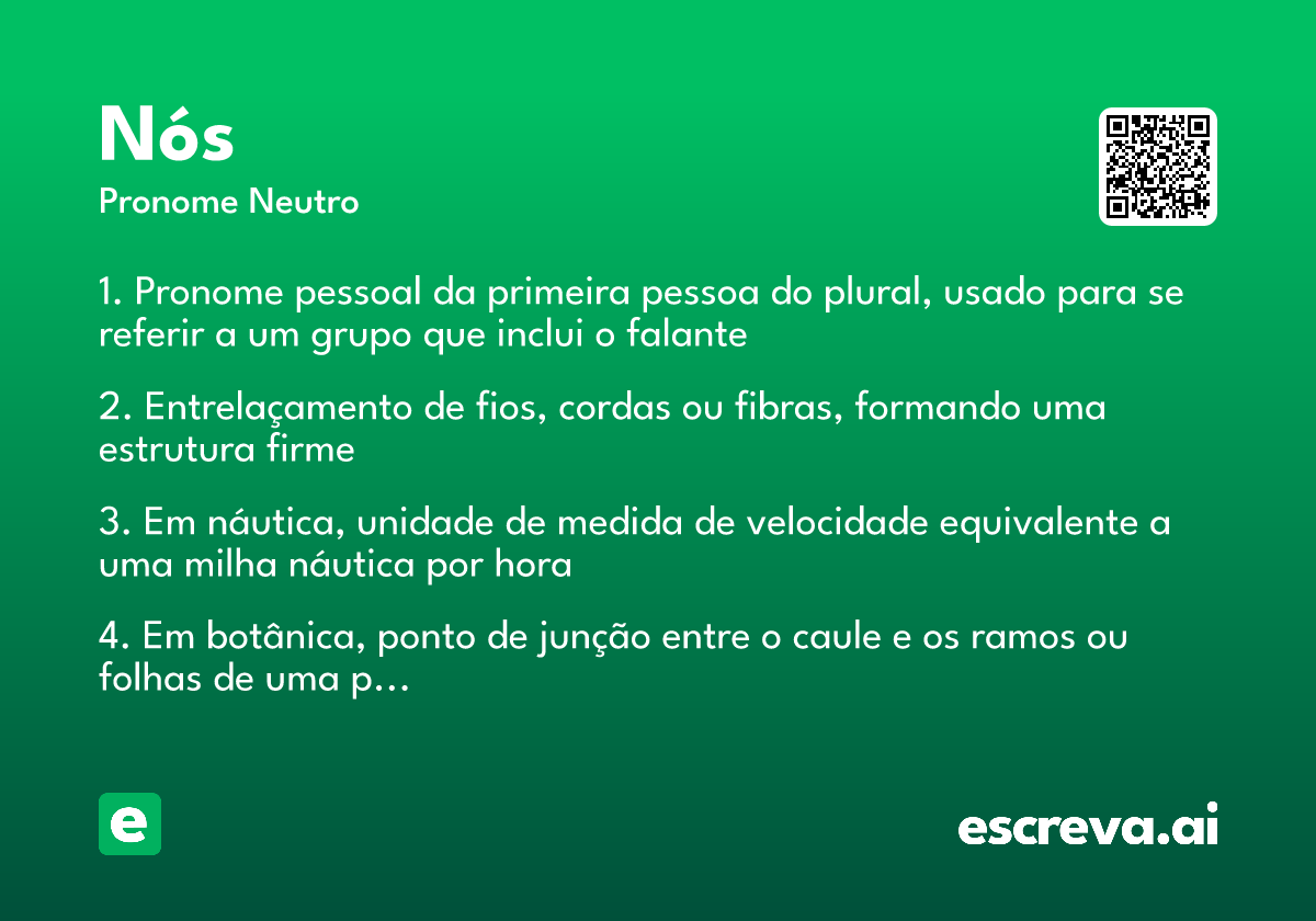 nós