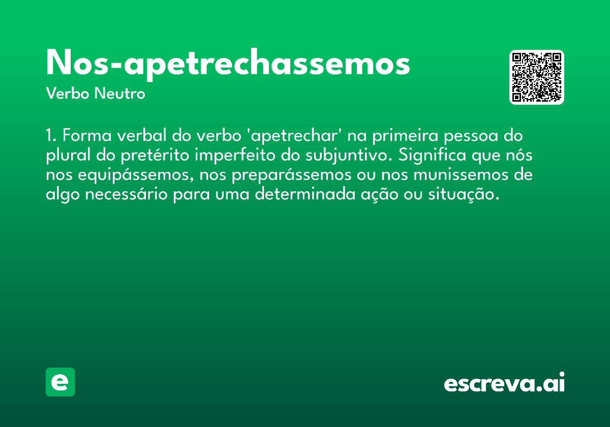 nos-apetrechassemos