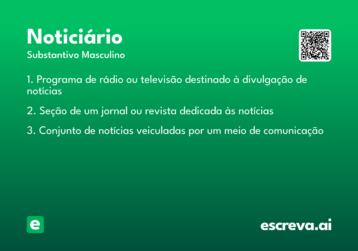 noticiário