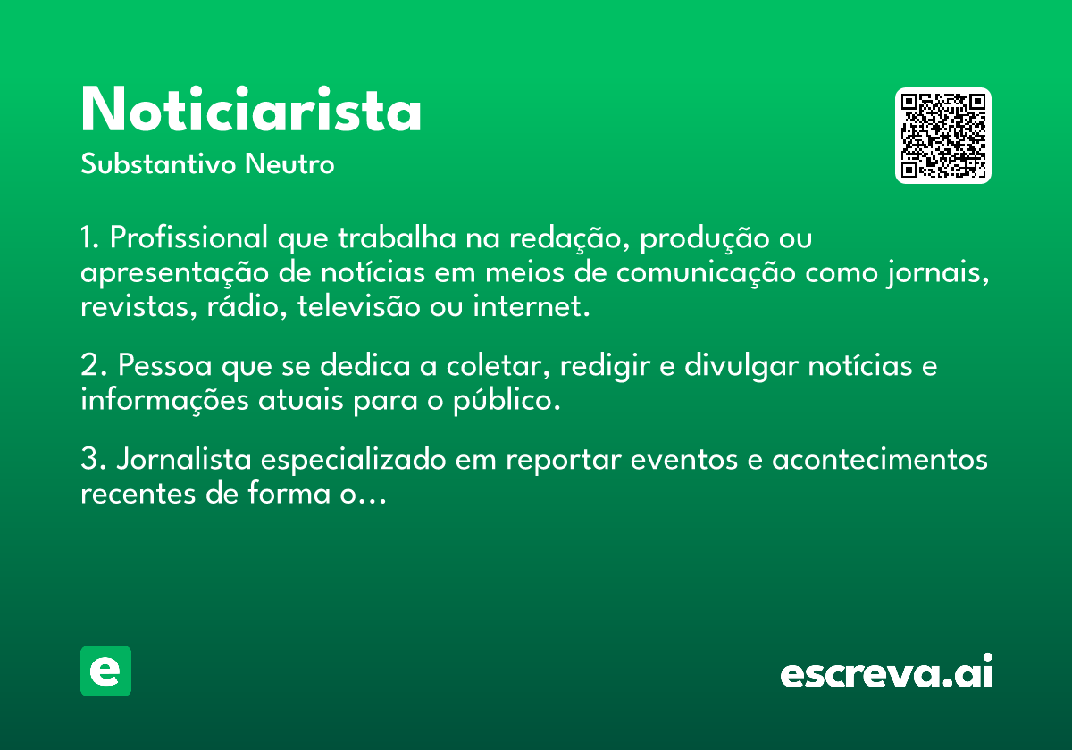 noticiarista