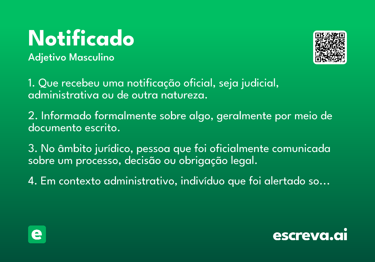 notificado