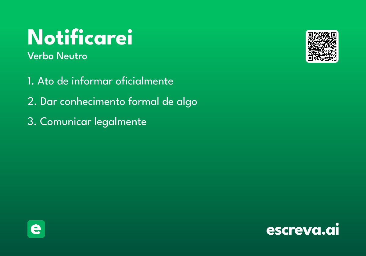 notificarei