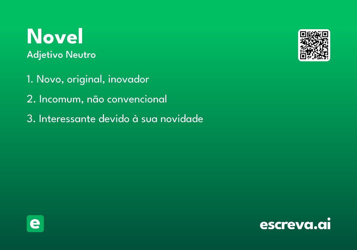 novel