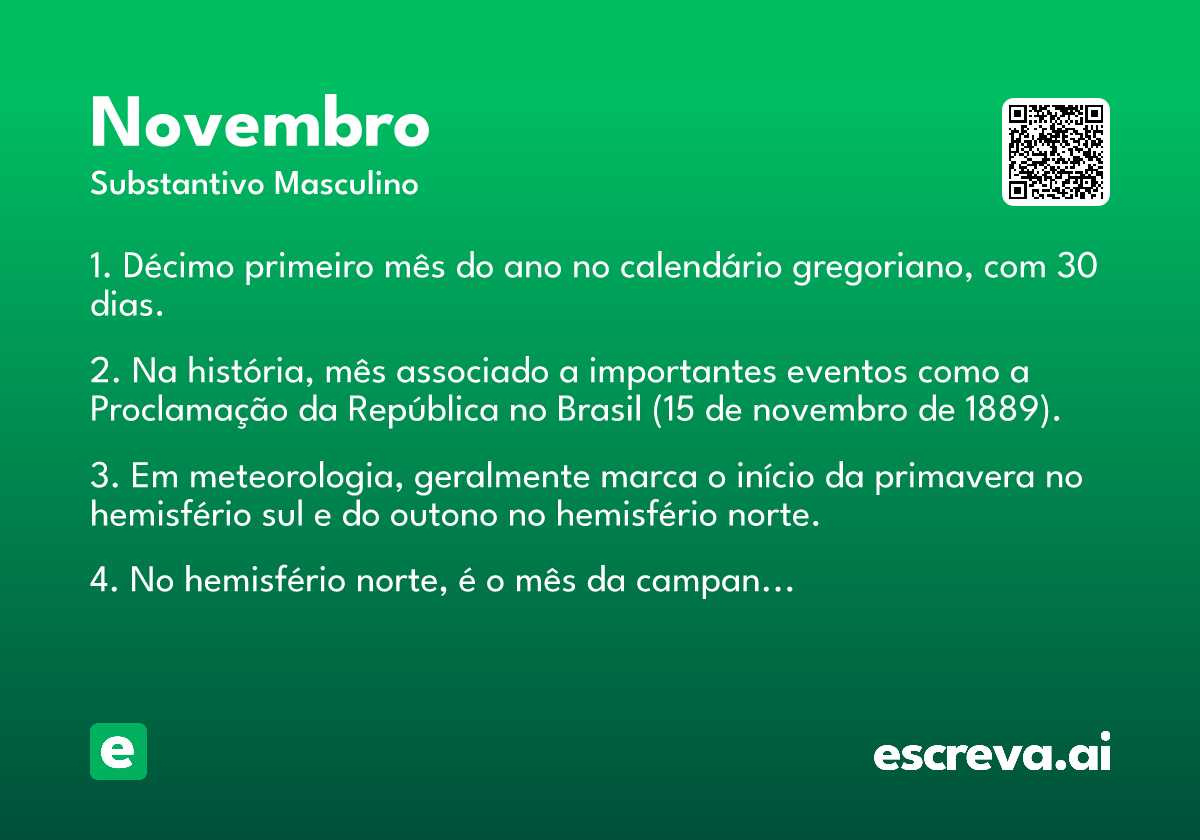 novembro