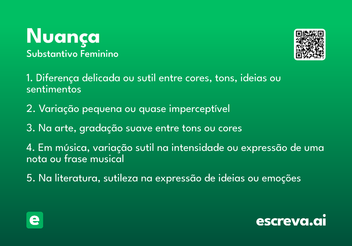 nuança