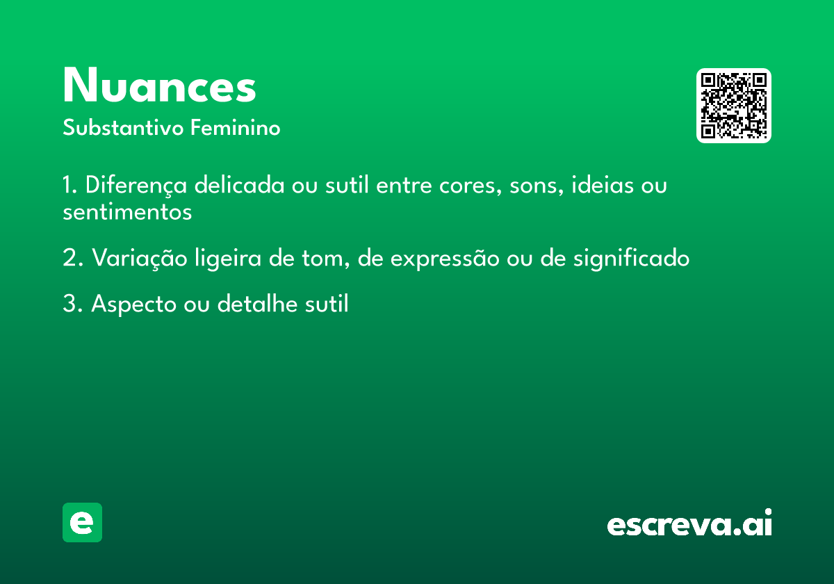 nuances