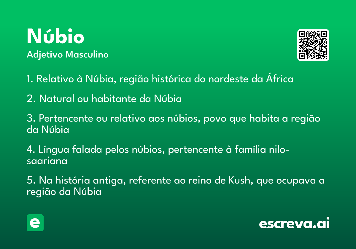 núbio