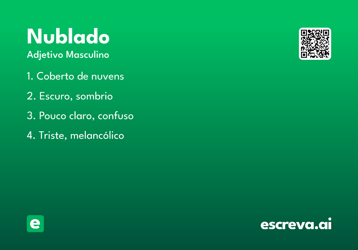nublado