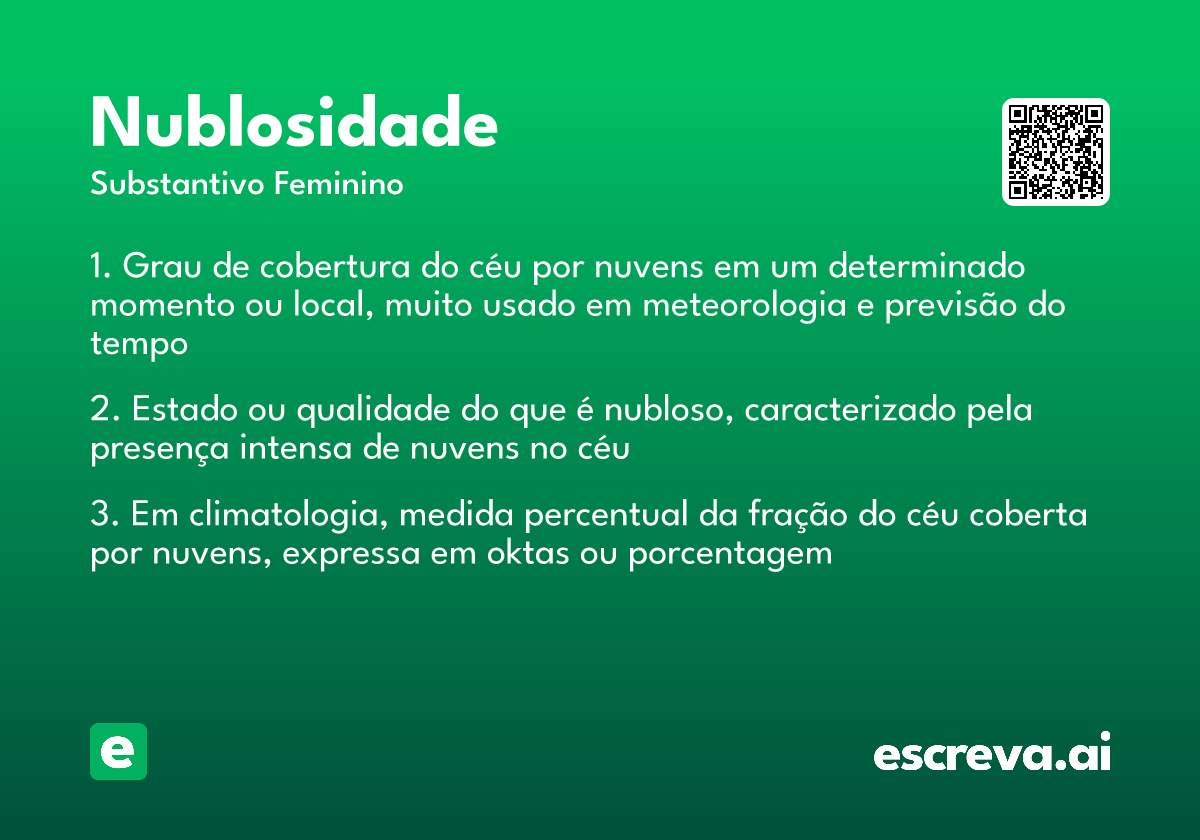 nublosidade