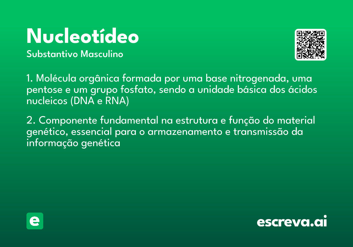 nucleotídeo