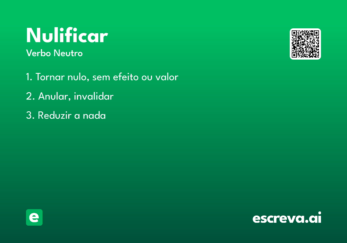 nulificar