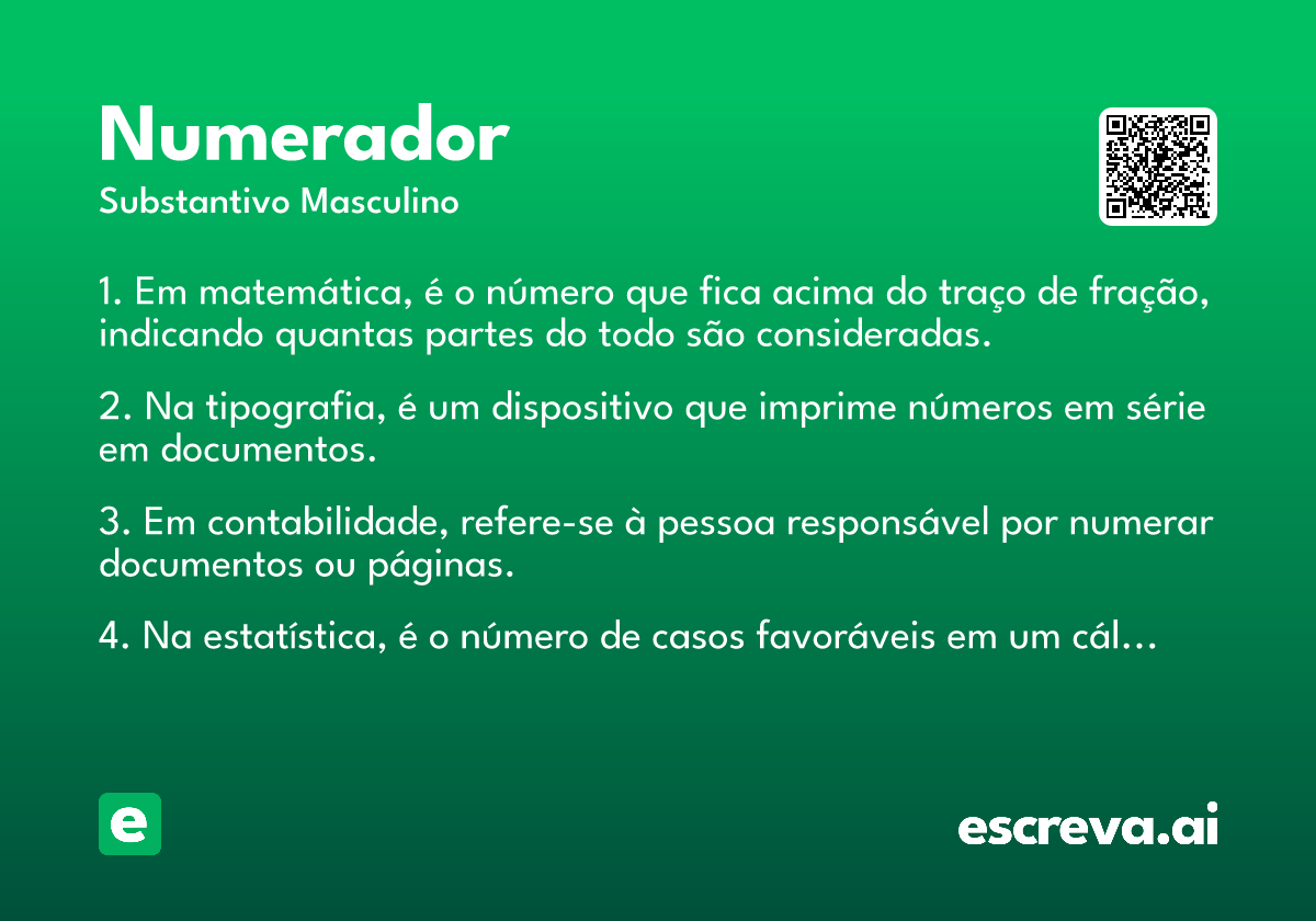numerador