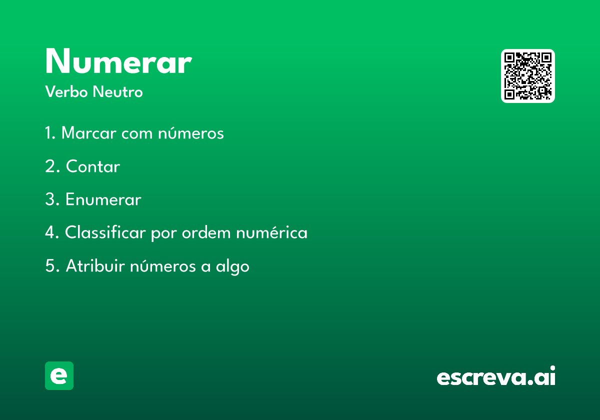 numerar