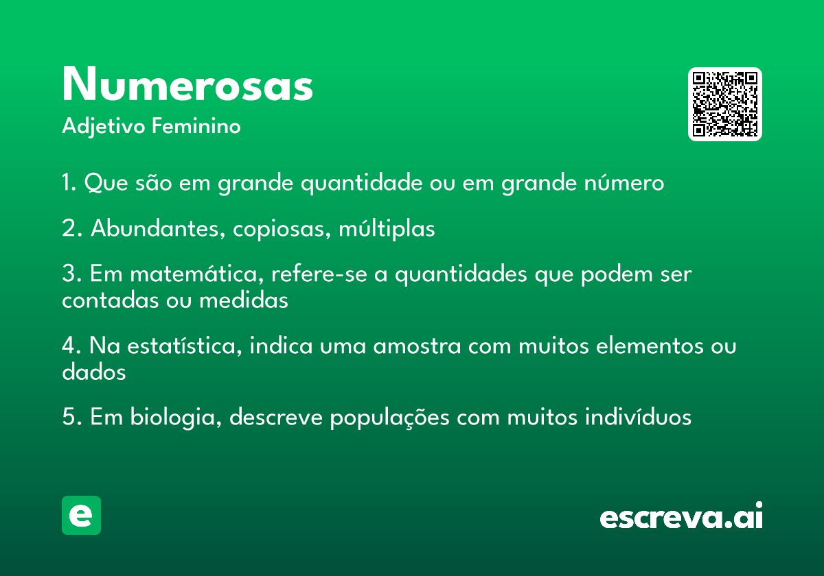 numerosas