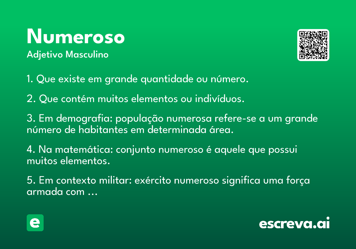 numeroso