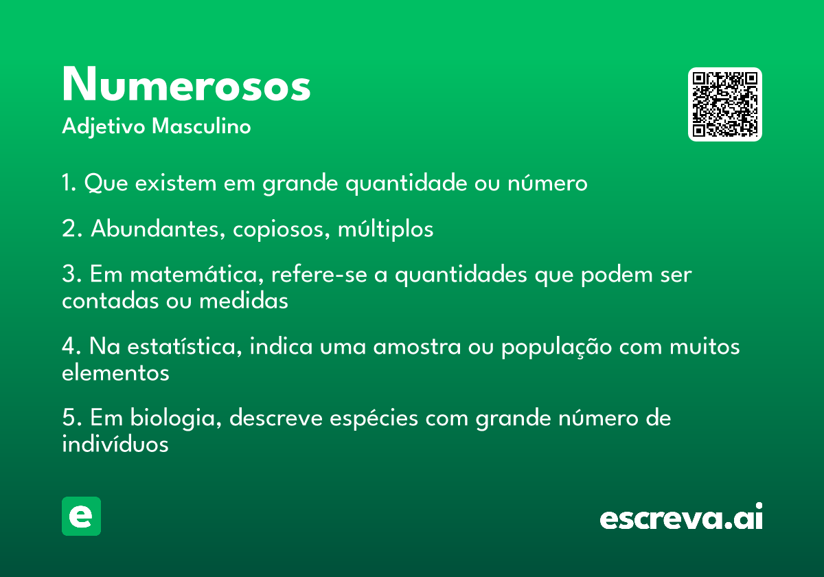 numerosos