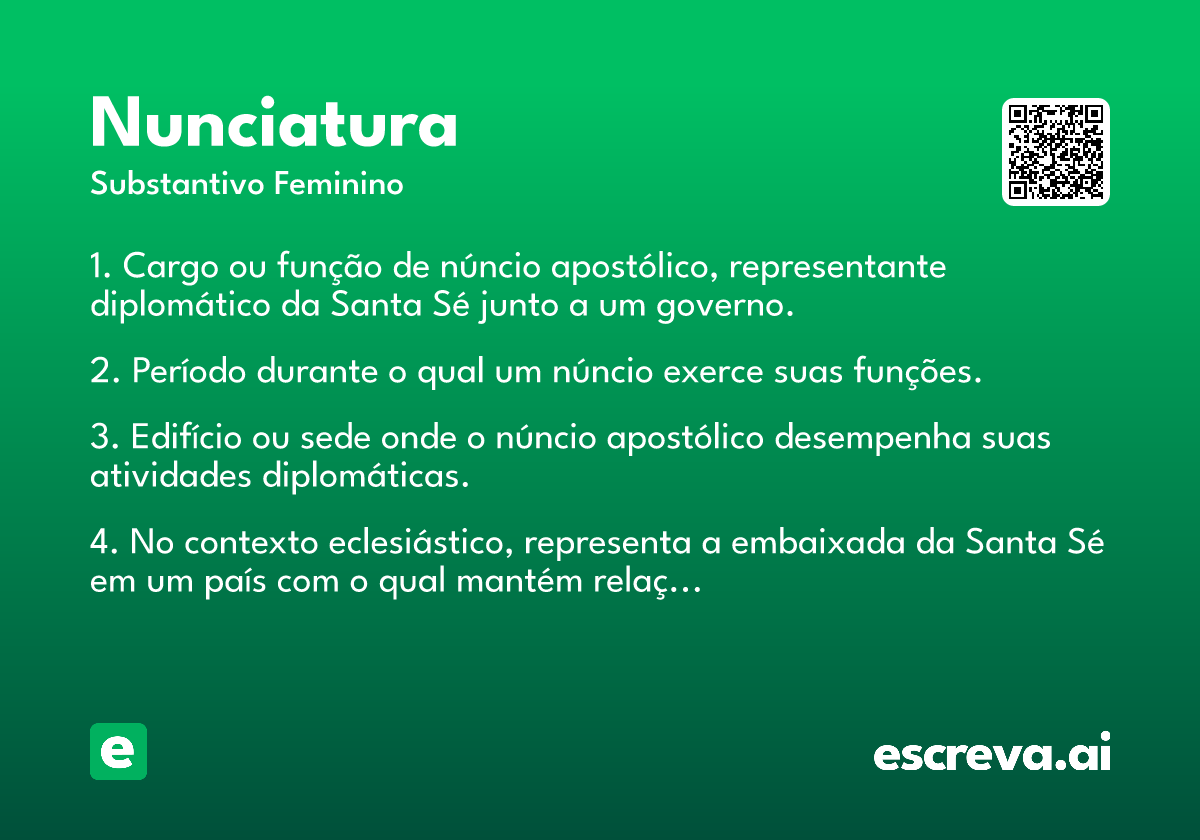 nunciatura