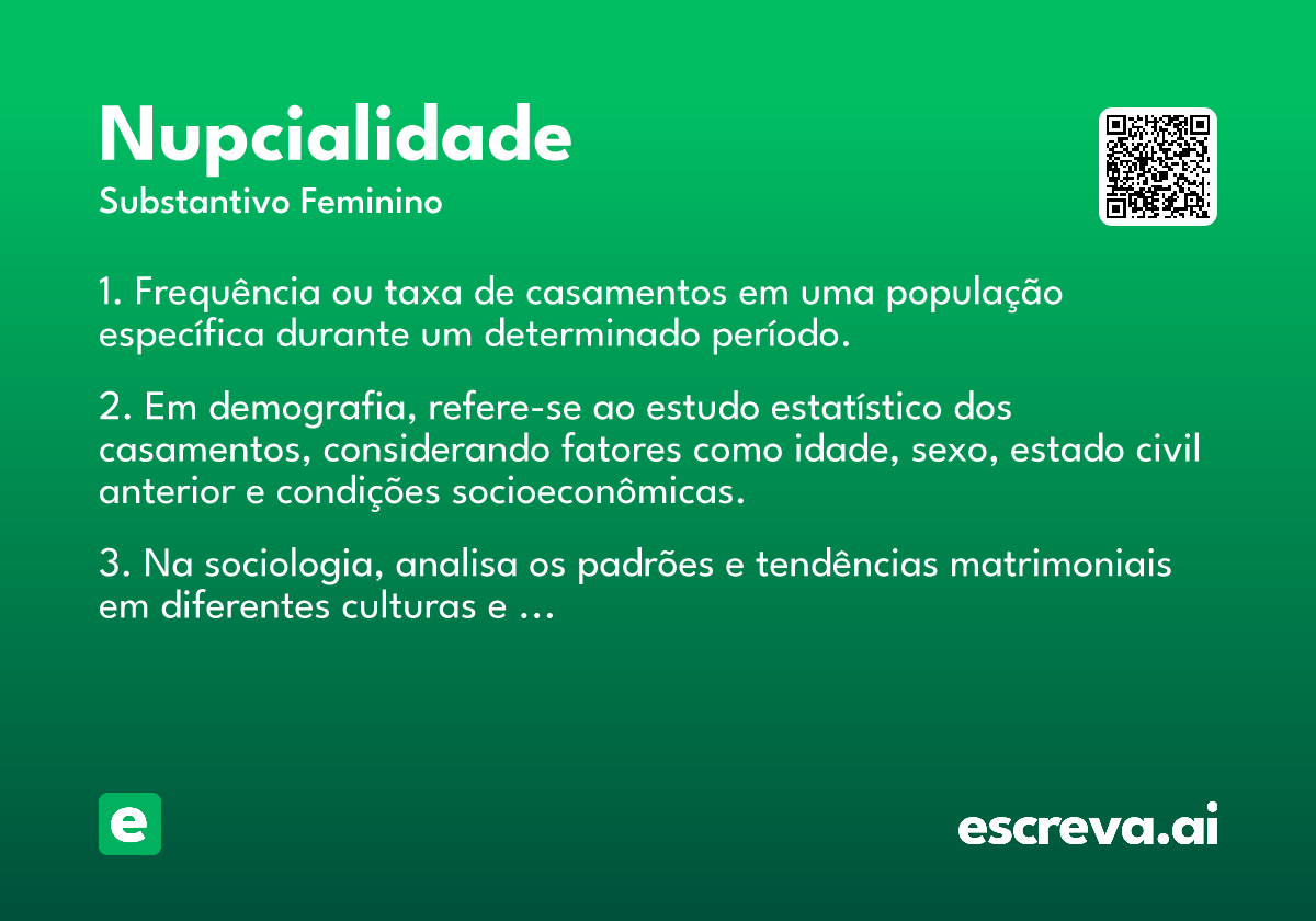 nupcialidade