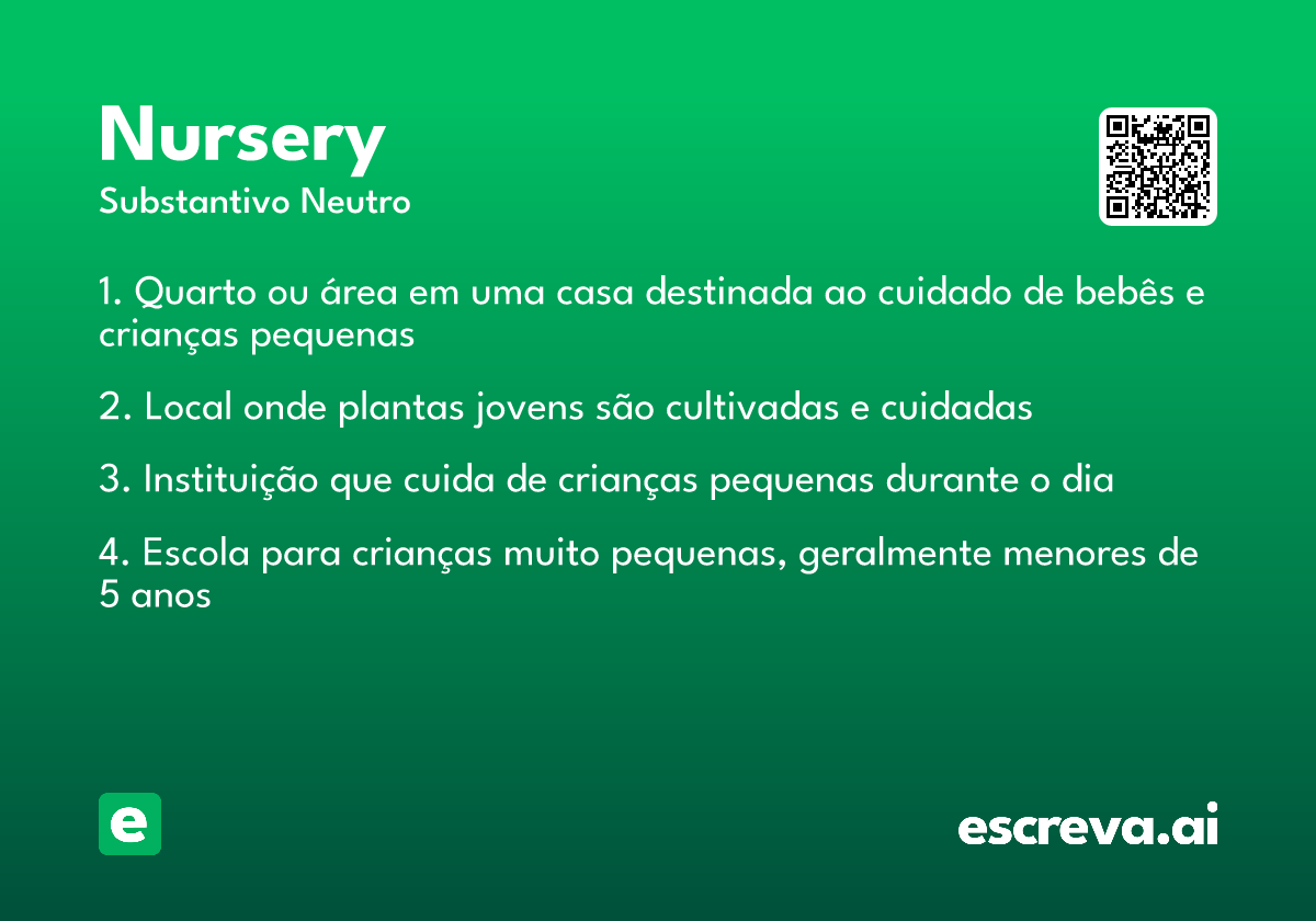 nursery
