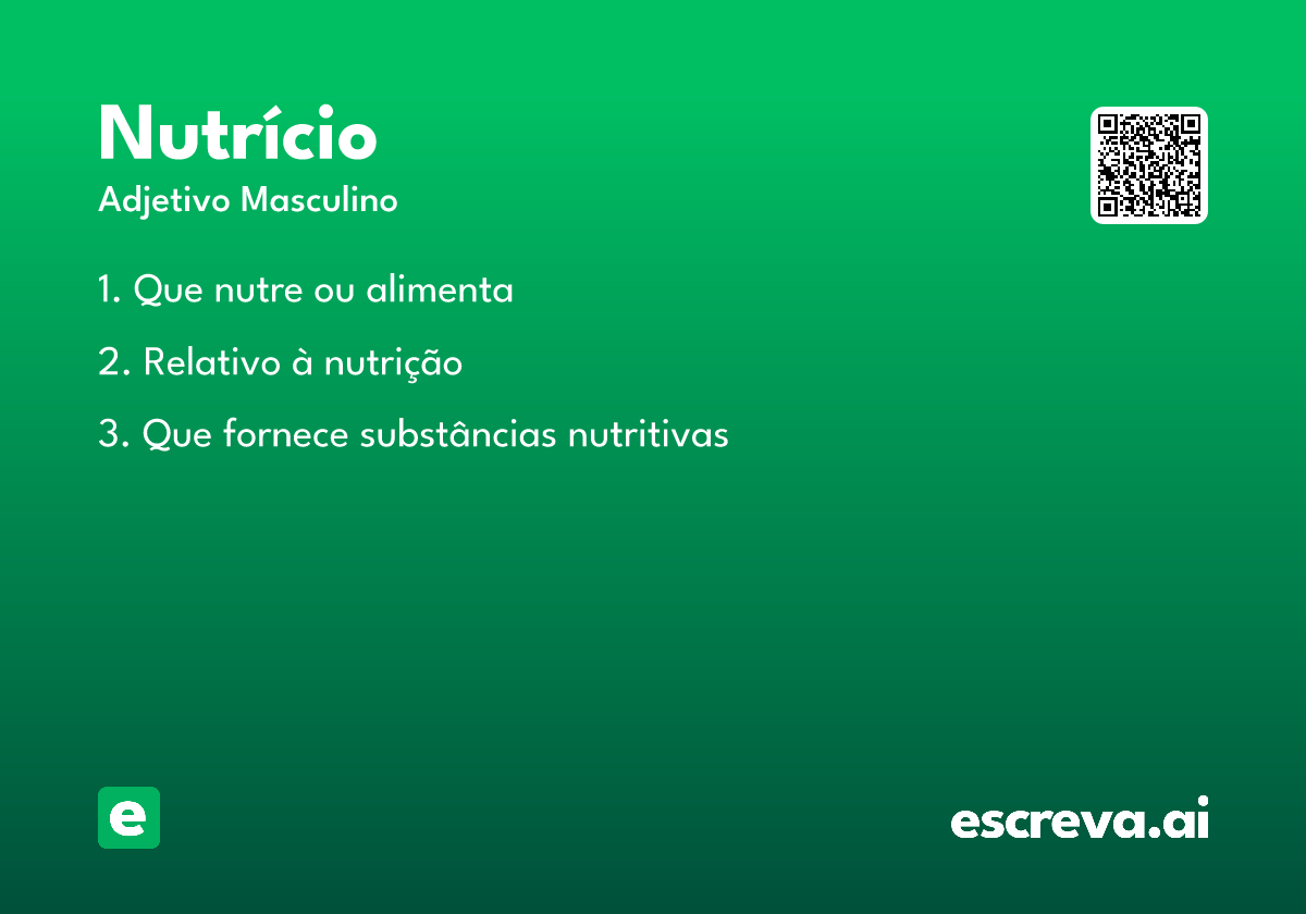 nutrício