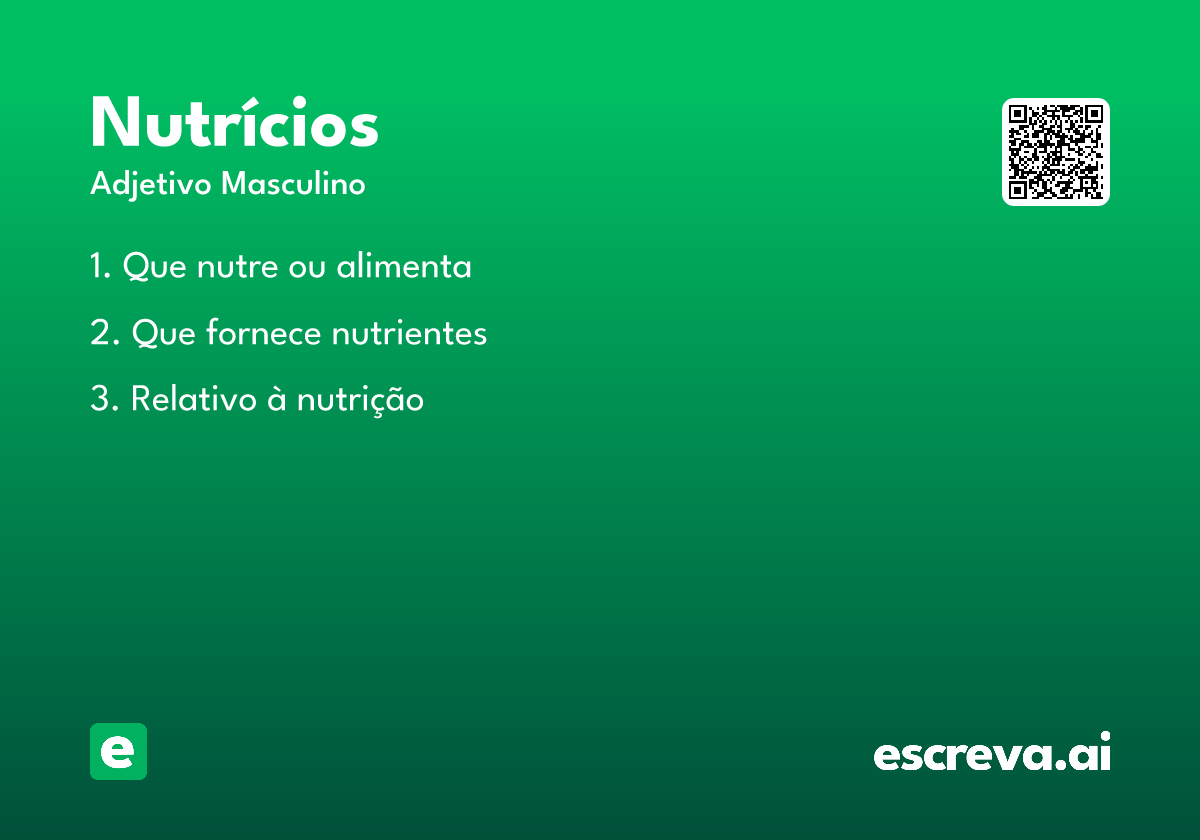 nutrícios