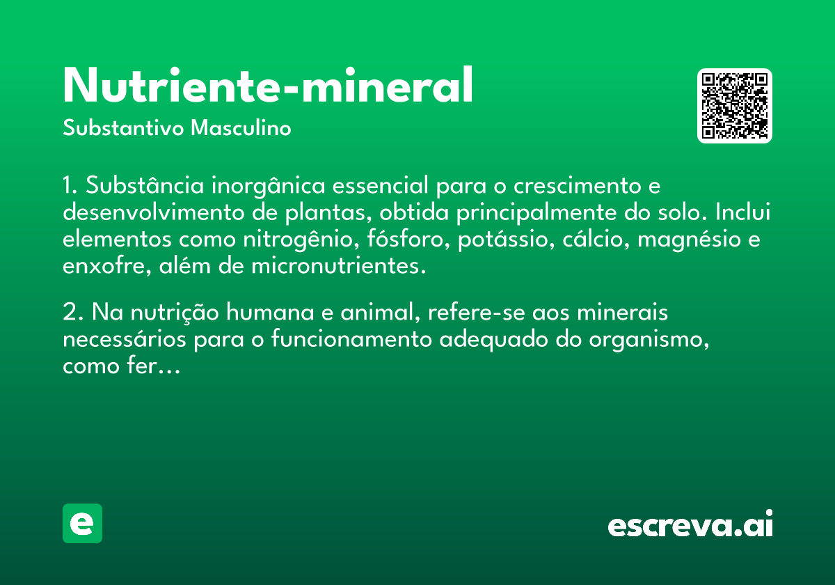 nutriente-mineral