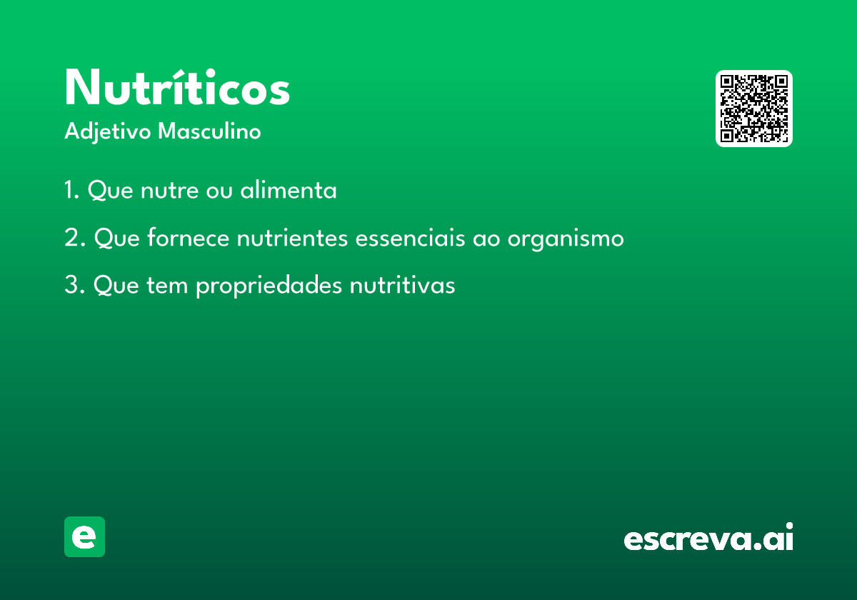nutríticos