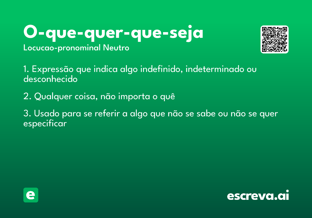 o-que-quer-que-seja